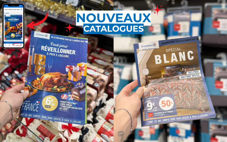 RETROUVEZ LES CATALOGUES DE LA SEMAINE