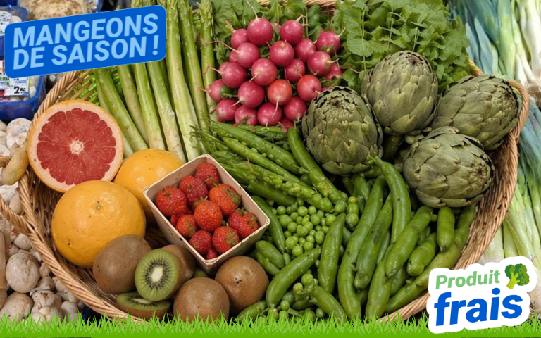 FRUITS ET LÉGUMES AVRIL - RETROUVEZ LES FRUITS ET LÉGUMES DE SAISON ET NOTAMMENT NOS ALLIANCES LOCALES EN MAGASIN !