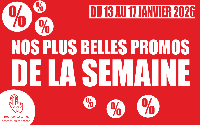 Retrouvez toutes nos plus belles promos ici ! Rendez-vous en magasin pour découvrir toutes nos offres à prix E.Leclerc. Offres valables jusqu'au 17 janvier.
