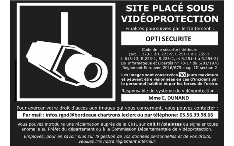 SITE PLACE SOUS VIDEOPROTECTION 