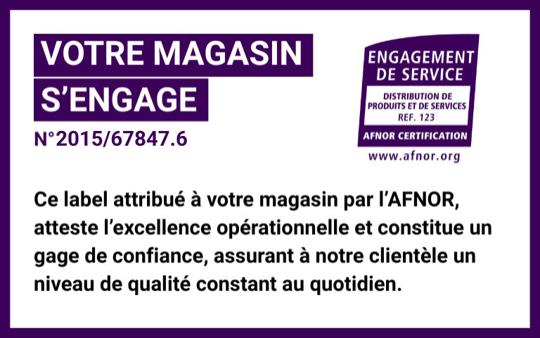 Engagement qualité de service E.LECLERC St Paul lès Dax