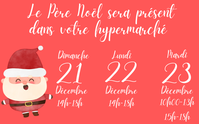Viens à la rencontre du père Noël