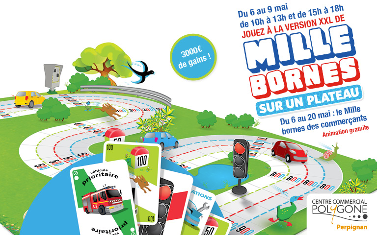 1000 bornes animation galerie du 6 au 9 mai