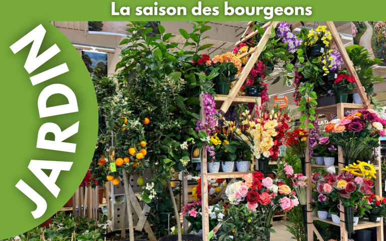 Opération jardin jusqu'au 4 avril 2026. 