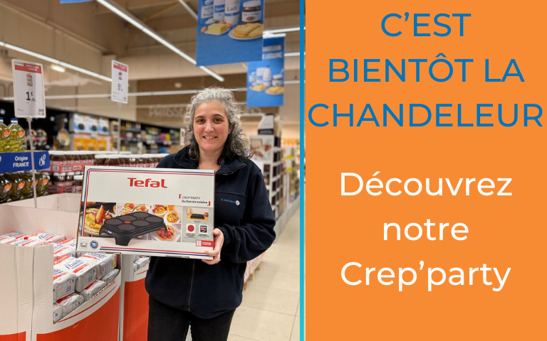 C'est bientôt la chandeleur, découvrez notre crep'party