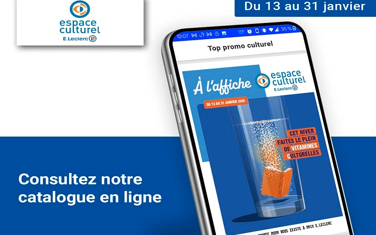 Faites le plein de vitamines culturelles avec notre sélection d'hiver. Disponible dans votre Espace Culturel de Caen 