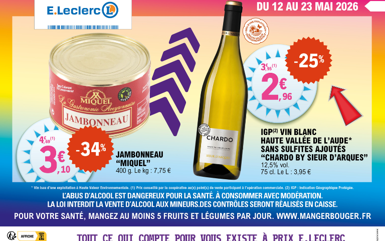 Du 12 au 23 mai, bénéficiez de superbes promo  pour l'opération anniversaire !