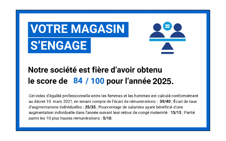 INDEX EGALITE PRO H/F