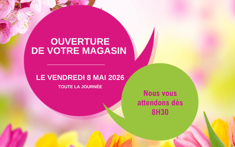 ouverture 8 mai