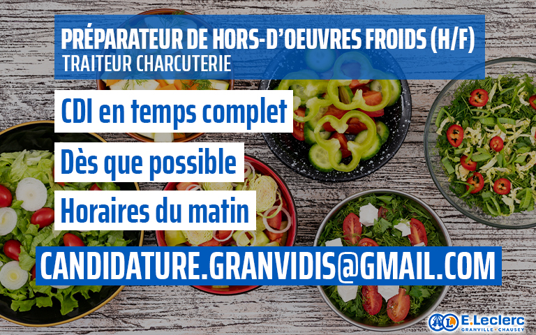 Recrutement Traiteur charcuterie
