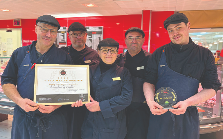 1er prix au concours Master Boucher 2026, catégorie GMS - Agneau Label Rouge "Le Diamandin"