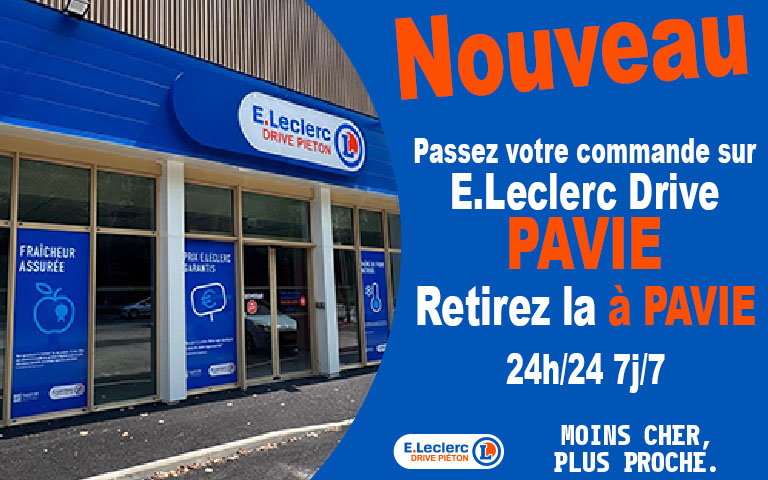 Nouveau Drive piéton à Pavie