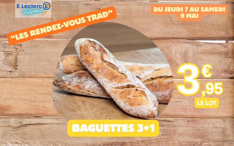 Du 7 au 9 mai retrouvez nos rendez-vous trad