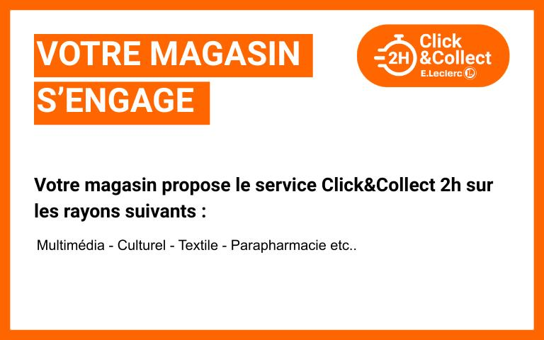 Rayons Click & Collect 2026 E.LECLERC TRELISSAC