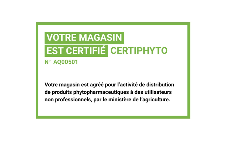 Certification produits phytosanitaires 2026 E.LECLERC TRELISSAC