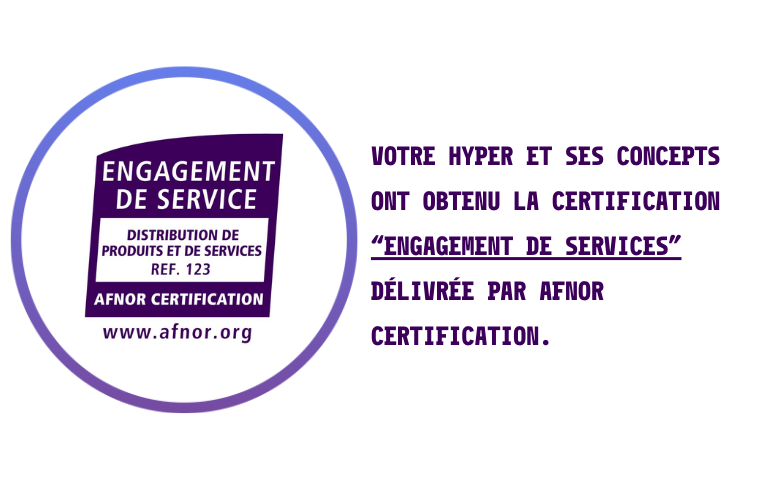 Certification AFNOR 123