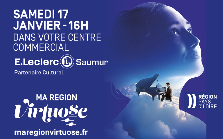 Concert dans votre centre commercial le samedi 17 janvier à 16h, dans le cadre de Ma Région Virtuose