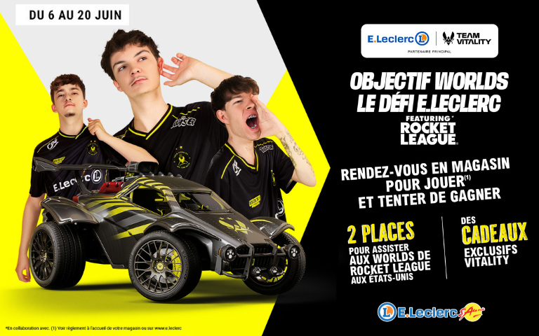 Rendez-vous à partir du 6 juin dans votre magasin E.Leclerc Saint-Aunès pour le défi Vitality 