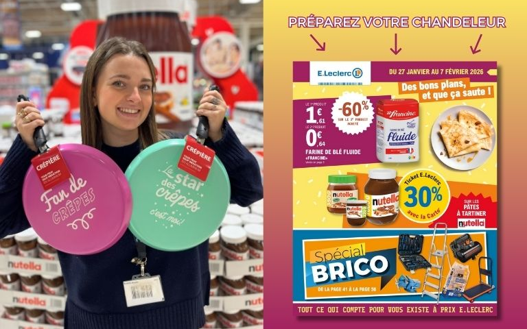 Préparez la chandeleur dans votre E.Leclerc Saint-Orens