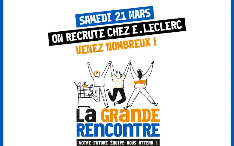 LA GRANDE RENCONTRE 2026 AURA LIEU LE SAMEDI 21 MARS DE 9H00 A 13H00