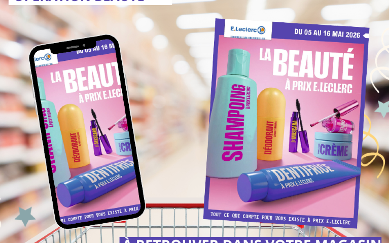 L'opération beauté est disponible dans votre magasin jusqu'au 16 mai