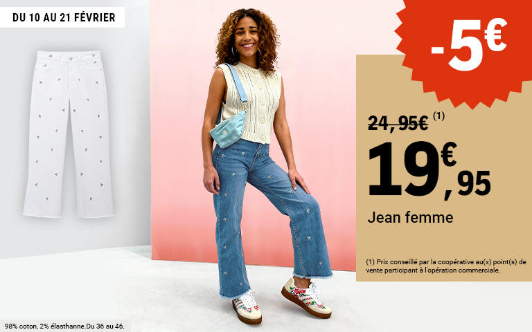 Jean femme