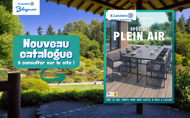 Nouveau catalogue "Spécial Plein-Air" du 31 mars au 18 avril à consulter sur le site !