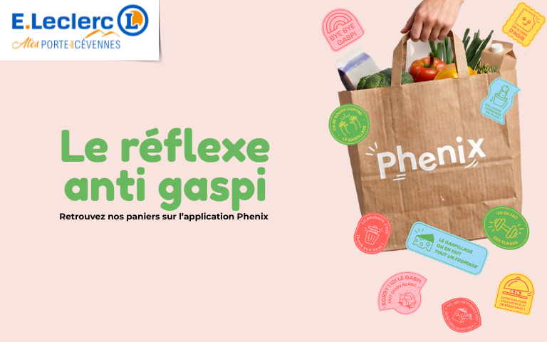 panier anti gaspi à retrouver sur l'application phenix