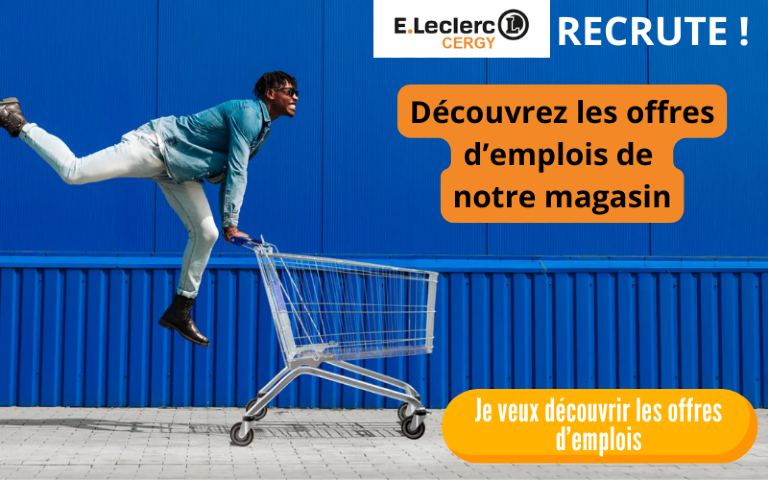 Découvrez les offres d'emplois de notre magasin