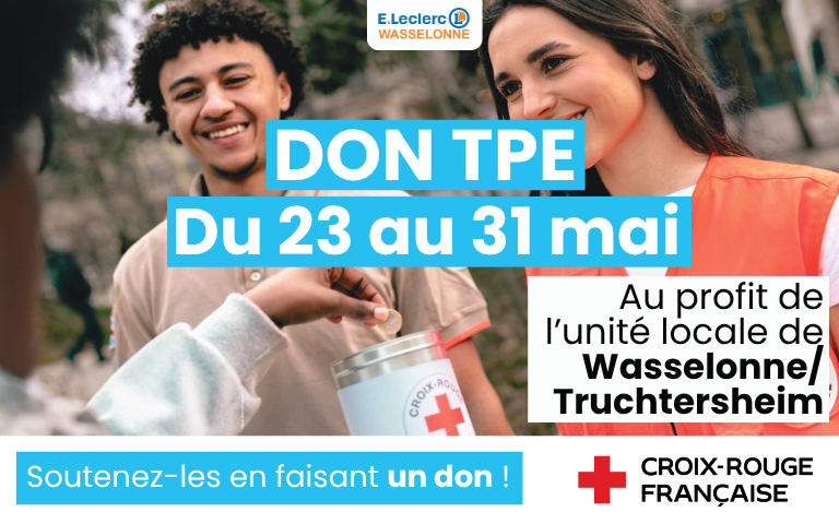 DON TPE unité locale Croix-Rouge 
