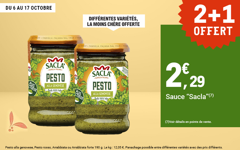 Sauce Sacla