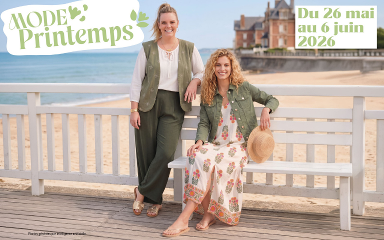 Mode printemps du 26 mai au 6 juin 2026