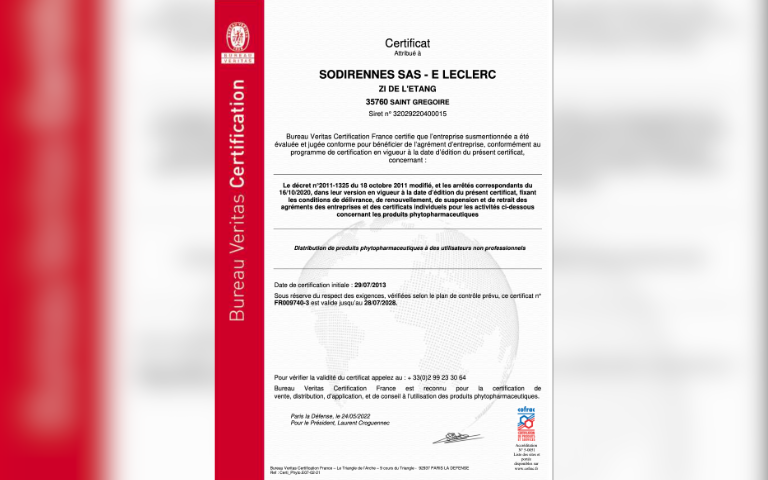 Certificat VERITAS
