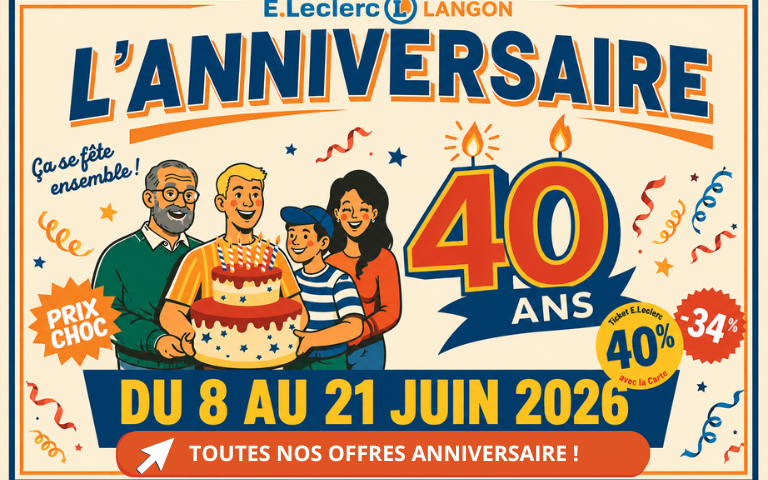 40 ans E.Leclerc Langon