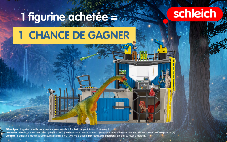 Station de recherche Dinosaures SCHLEICH 