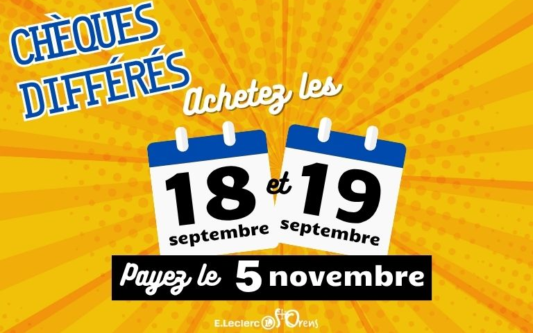 Chèques différés
