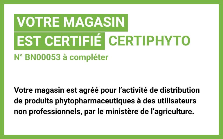 Certiphyto attribué au E.Leclerc Vire Normandie