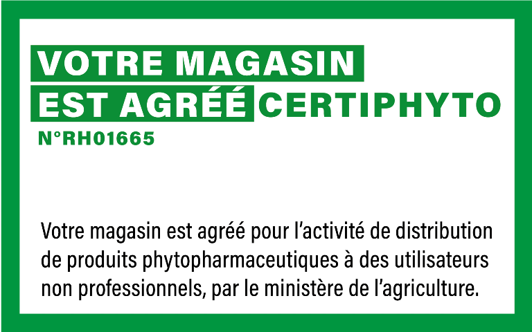 Certification produits phytosanitaires 2025 E.Leclerc Beynost