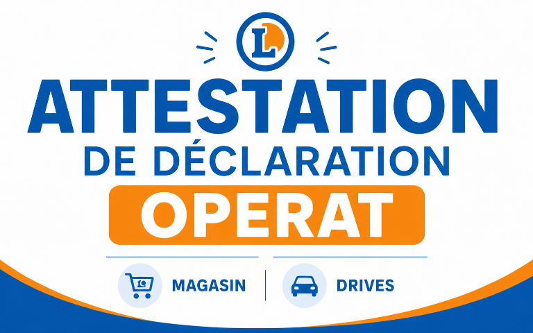 attestation OPERAT
