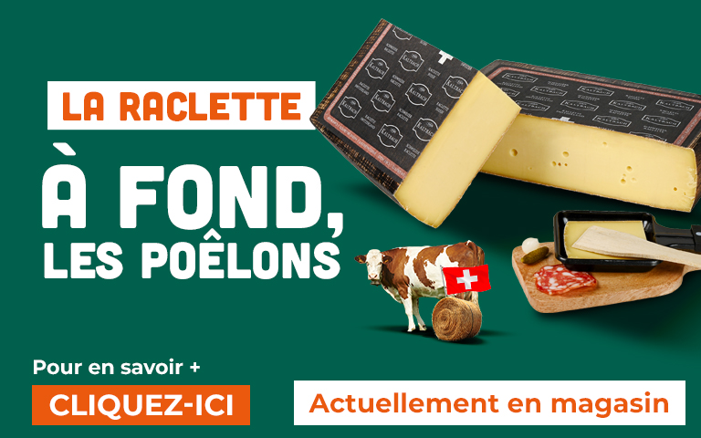 Découvrez la Raclette Meule Noire “Kaltbach”. Pour en savoir plus, cliquez ici.