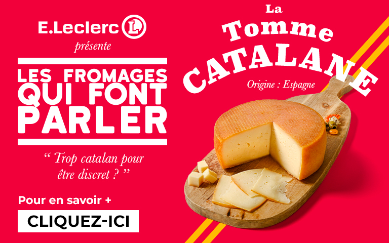Découvrez la Tomme Catalane d'origine Espagne. Trop catalan pour être discret ?  Pour en savoir plus, cliquez ici.
