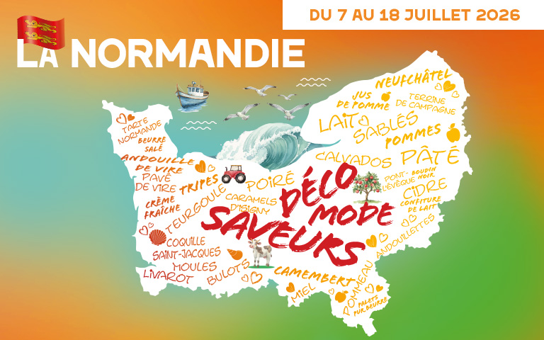 Découvrez une sélection de produits de Normandie du 7 au 18 juillet 
