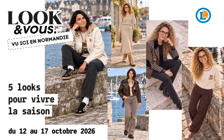 5 looks pour vire la saison à retrouver du 12 au 17 octobre 2026