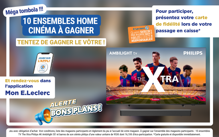 10 ensembles home cinéma à gagner - tentez de gagner le vôtre !